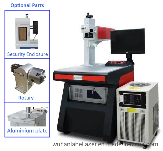 Desktop 3W 5W marcador a Laser máquina de marcação a laser UV Preço de impressora a laser