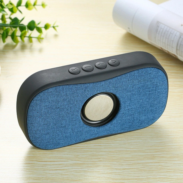 New T19 Cloth Wireless Bt Speaker Portable 3D Stereo Loudspeaker with TF Card Mobile Outdoor Mini Bass Gun