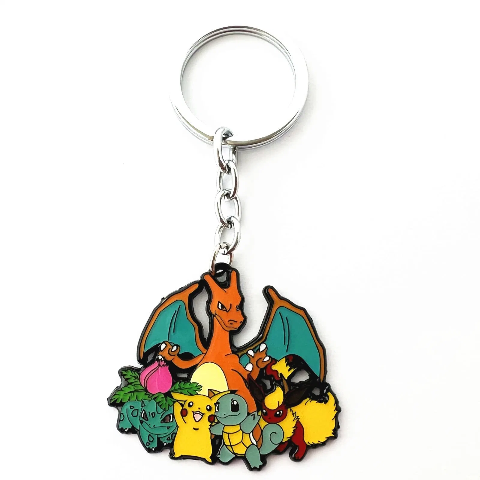 Plastic Epoxy Metal Crafts Pokemon Keyring Air Jordan Bt21 Mario High quality/High cost performance Hot Selling Souvenir Gift in Stock Custom Logo Blank Men Keychain