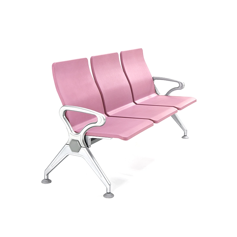 Factory Supply 3 Seats New Metal Medical Hospital Clinic Equipment Reception Waiting Room Seats Used in Airport Chairs