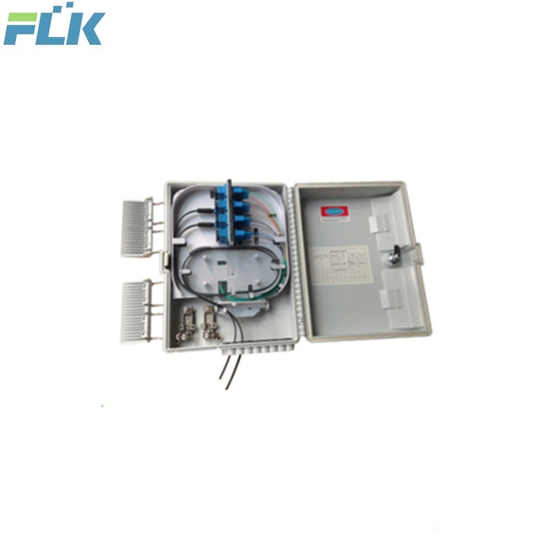 FTTH Corridor Box Waterproof Wall Pole Mounted Fiber Optic Distribution Box Access Network Enclosure