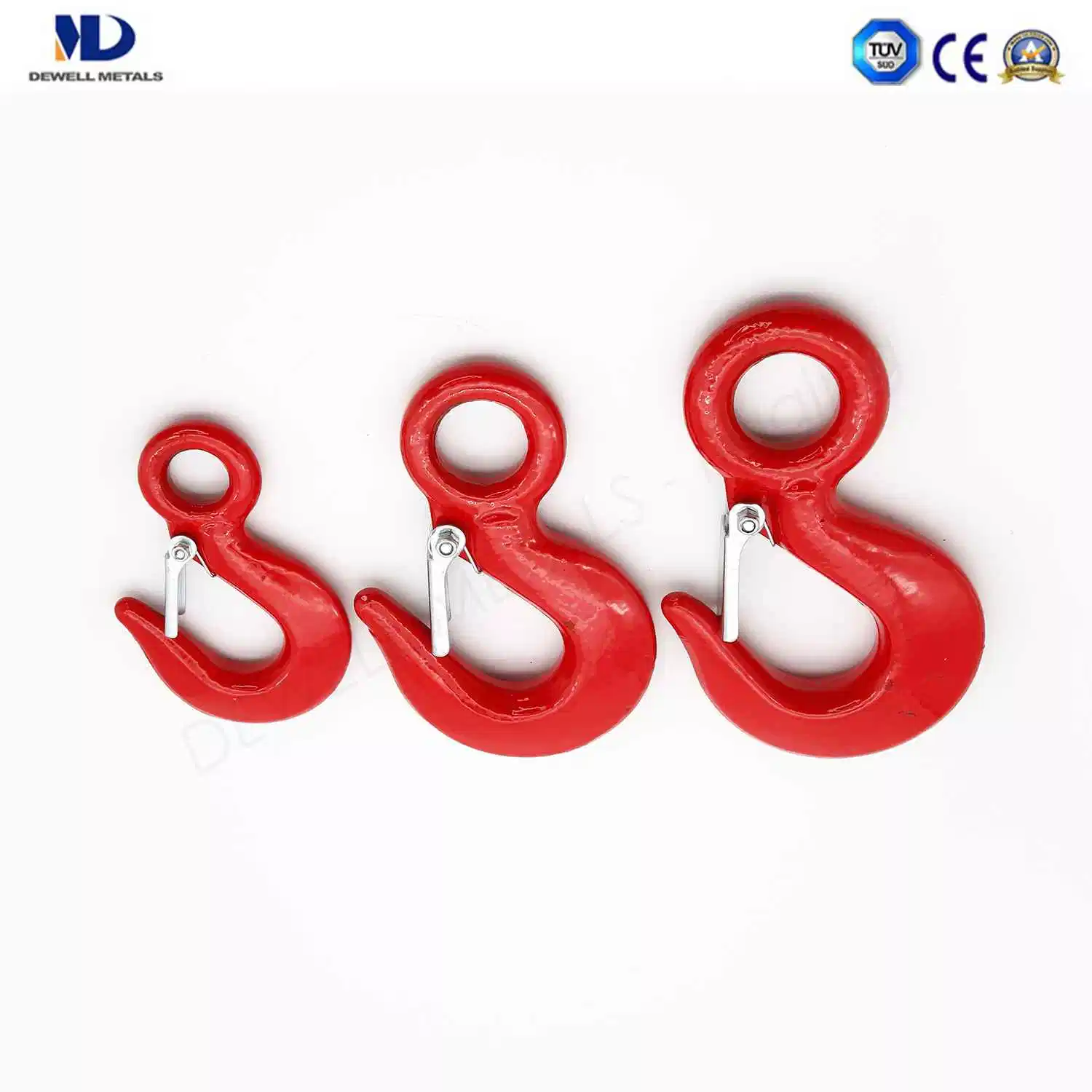 Rigging Hardware Forged Powder Plastified Color Painted G80 with Latch Eye Hook