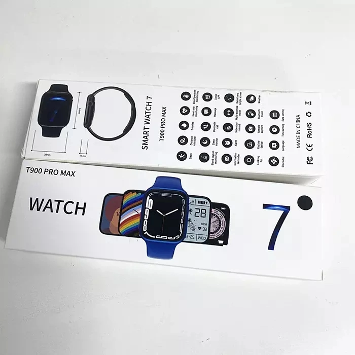 New Arrivals 2022 Watch 7 Smart Watch T900 PRO Max Reloj Inteligentes Heart Rate Monitor Smartwatch Reloj Inteligente Fitpro APP