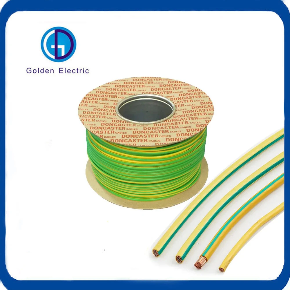 Custom PVC Flexible BV Stranded Wire Copper Conductor Electrical Wire and Cable