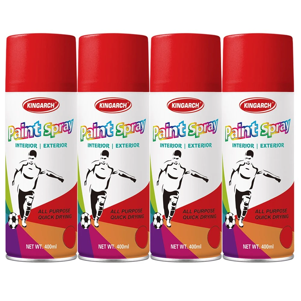 100% Original Acrylic Spray Paint Solid Colors Quick Drying Lacquer Spray with Different Color