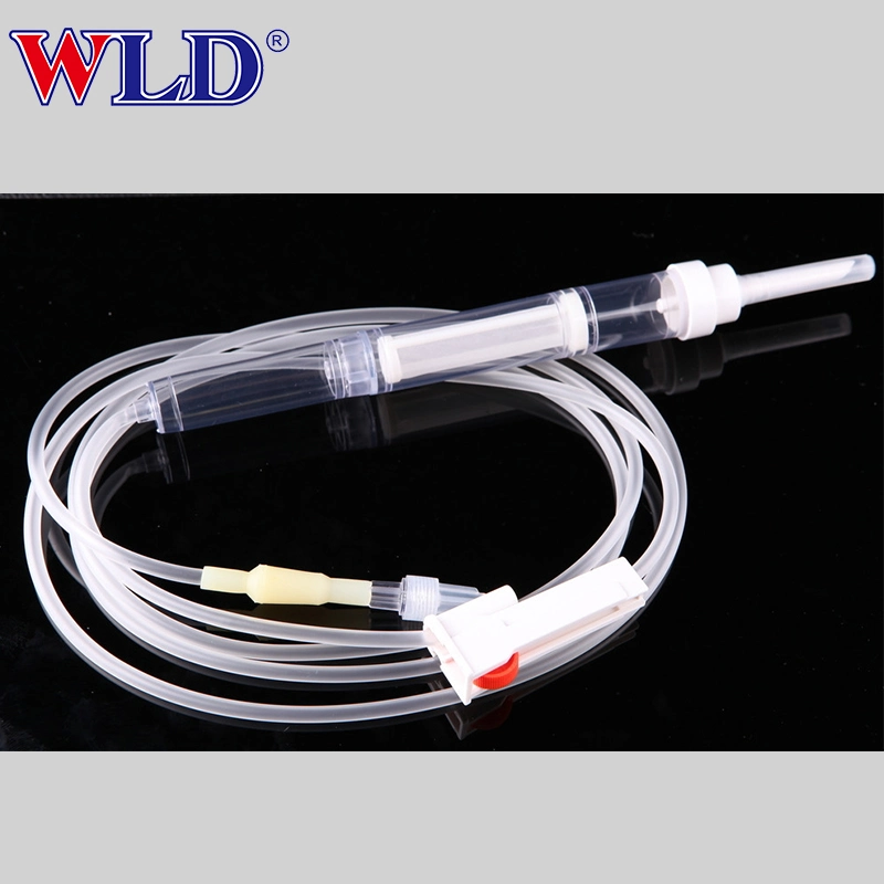 Sterile Blood Transfusion Set with Needle Manufacturer for Single Use