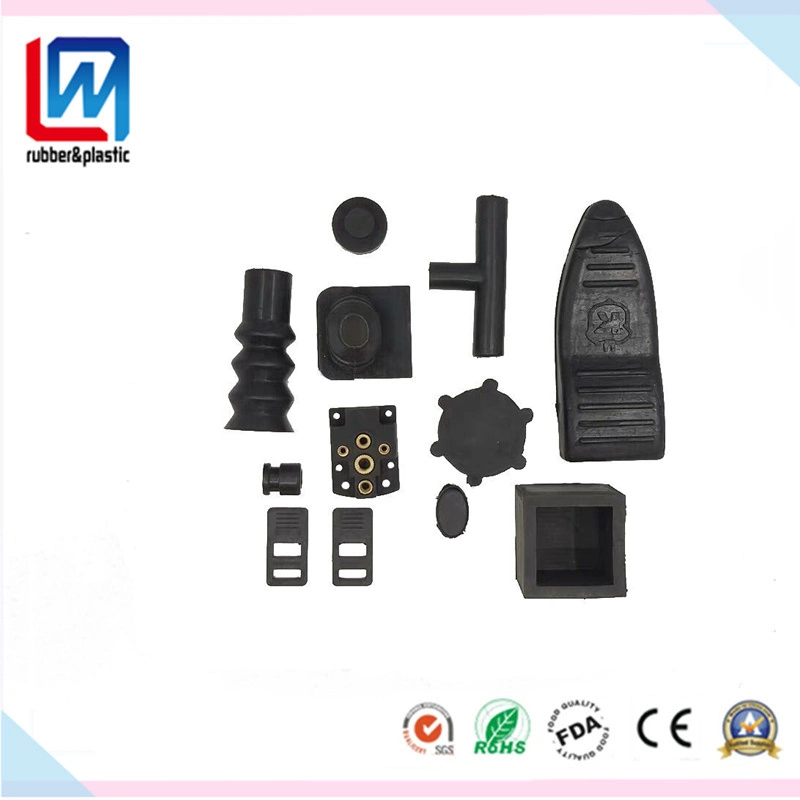 Custom FKM Machinery Rubber Silicone Sealing Gasket Rubber Auto Parts