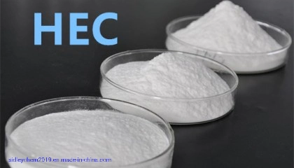 Hydroxyethyl Cellulose HEC Cellulose Ether Chemical Powder for Water-Borne Paints Good Quality