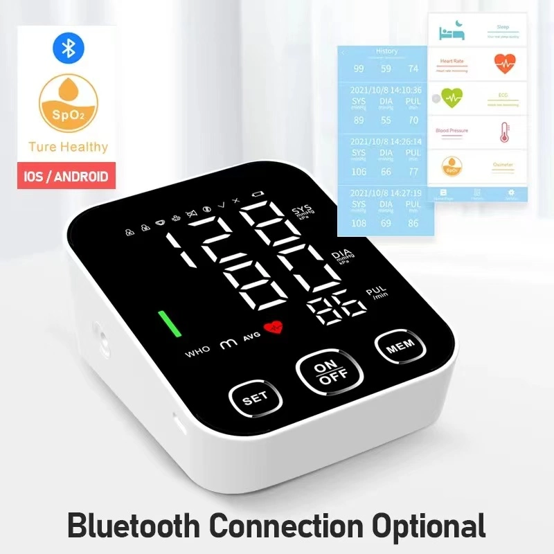 Automatic Digital Bp Electronic Sphygmomanometer Upper Arm Blood Pressure Monitor