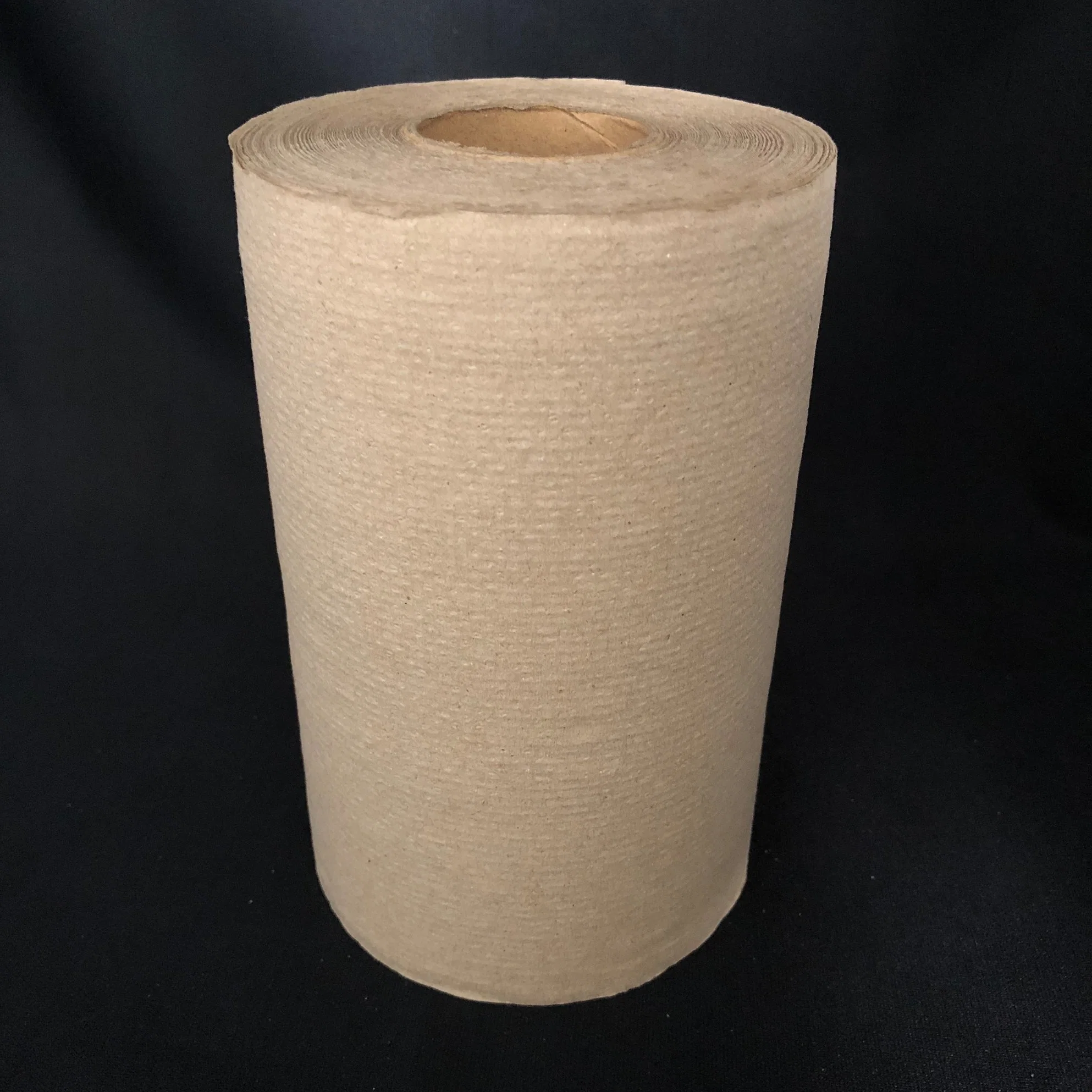 Ulive Full Embossed 1 Ply Recycled Natural Hardwound Paper Roll Towels