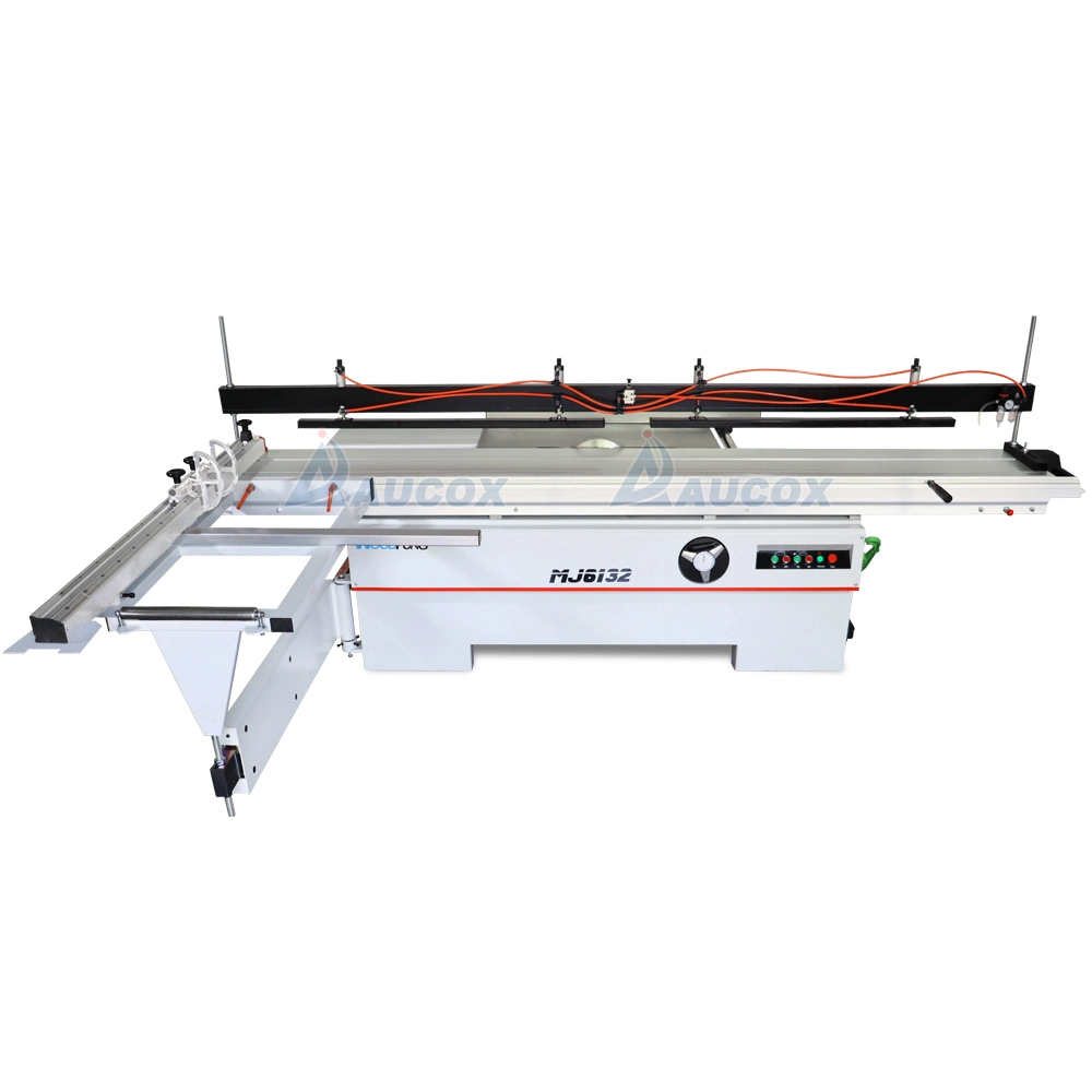 Woodfung Sliding Table Panel Saw Machine 45 or 90 Degree Sliding Table Wood Saw Automatic Precision Cutting Machine Price for Sale