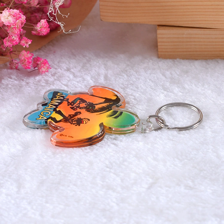 2021 Trending Make Your Own Design Custom Printed Acrylic Keychain/ Custom Printed Acrylic Charms