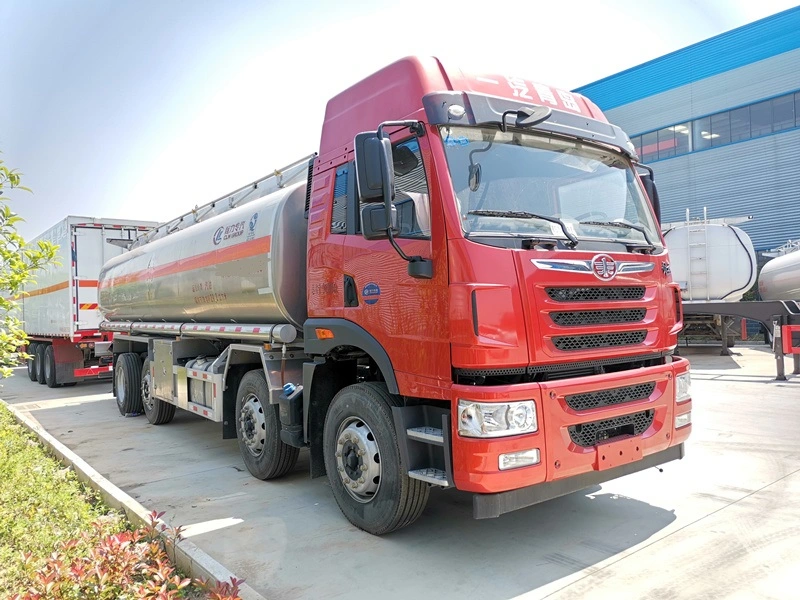 شاحنة نقل زيت Yiqi شاحنة نقل الوقود Dongfeng 8X4