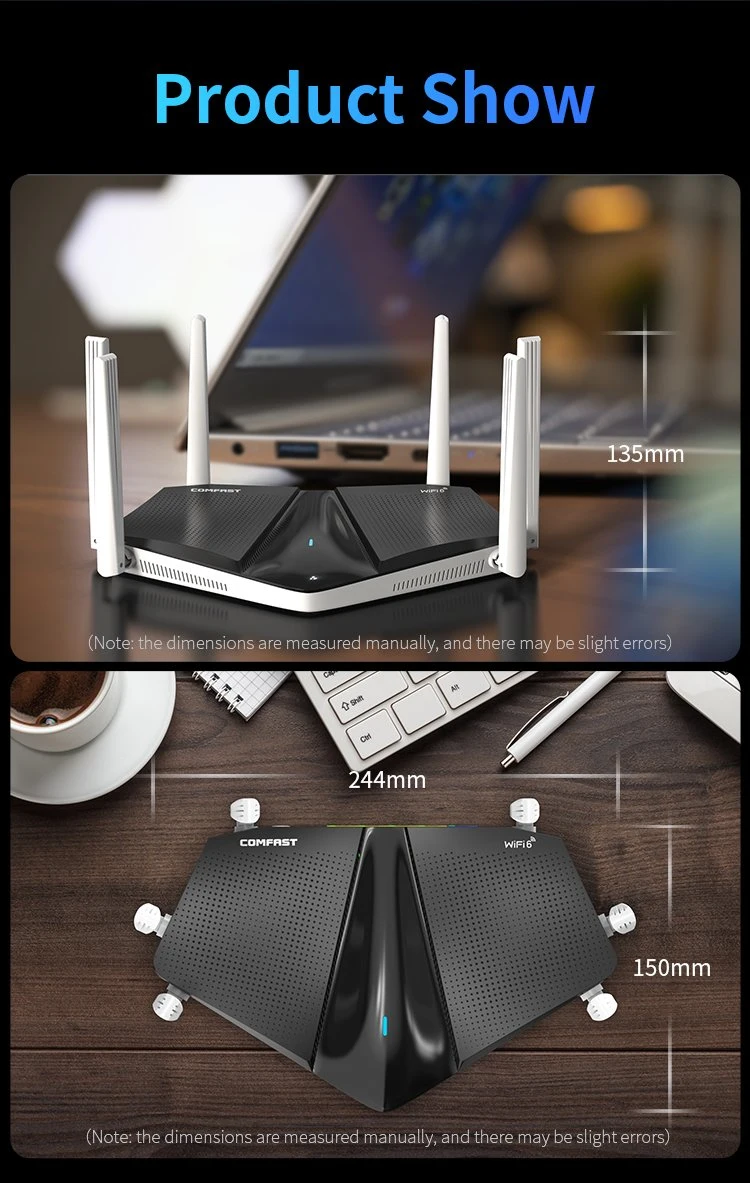 Cf-Wr633ax Ax3000 WiFi6 Router inalámbrico MIMO acceso WiFi a puntos calientes móviles Punto con mejor precio