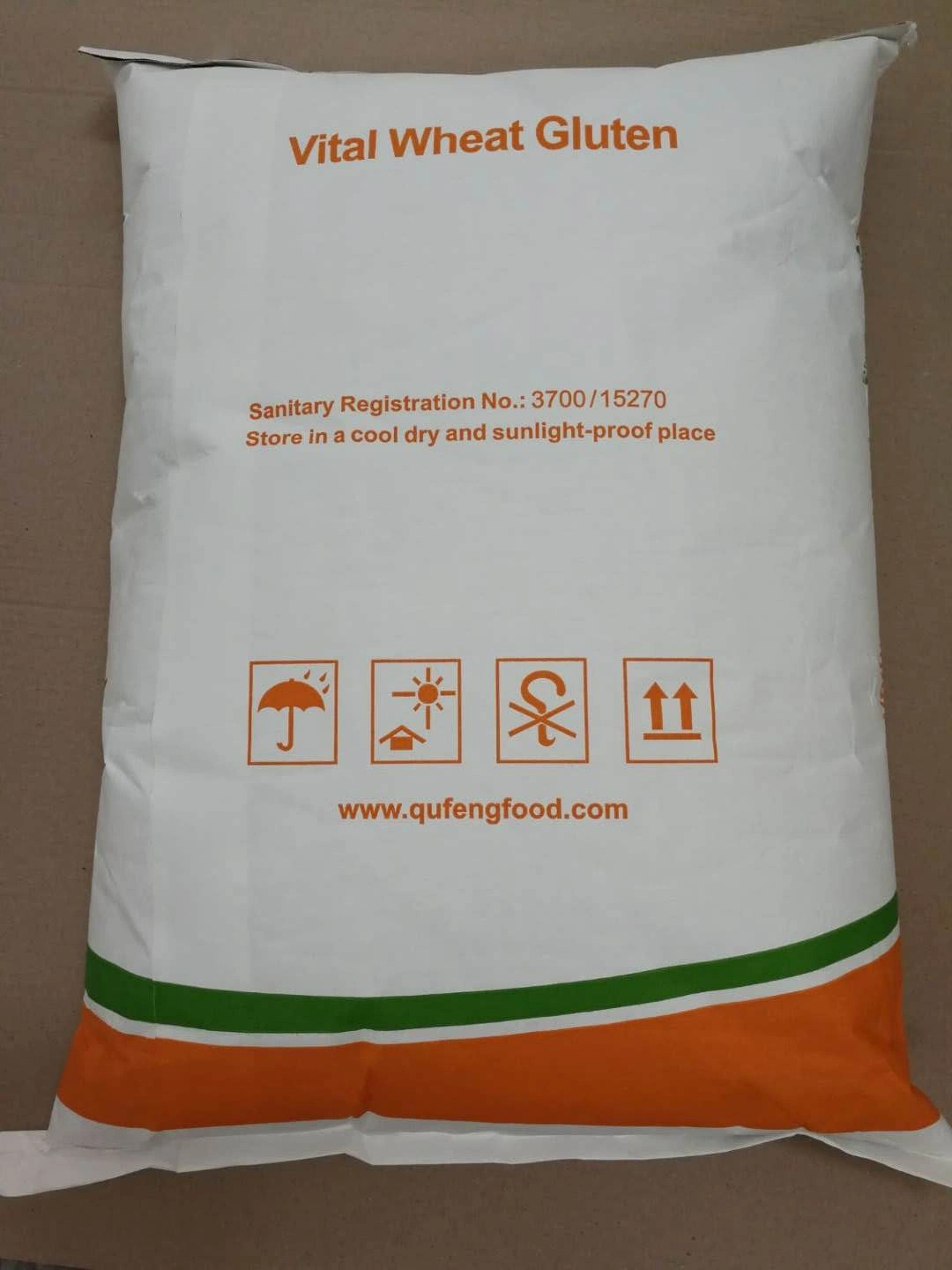 Qu Feng Factory Manufacture Protein Content 82% Vital Wheat Gluten Flour for Baking Industry