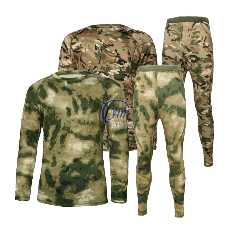 Wholesale/Supplier Cold Weather Men's Tactical Fleece Winter Thermal Underwear Ultra Soft Long Johns Set