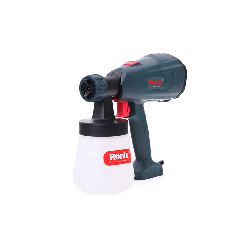 Ronix 1335 Adjustable 3 Way Direct Dial Nozzle Provides Three Interchangeable Spray Patterns HVLP Spray Gun