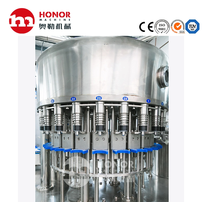 Automatic Pet Bottle Aqua Natural Drink Water Bottling Line Mineral Pure Complete Plant Soft Drinks Water 3 in 1 Filling Monoblock Bottling Packing Machine