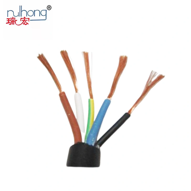 450/750V Copper Core PVC Sheathed Material PVC Insulated PVC Sheathed Flexible Electric Cable Wire