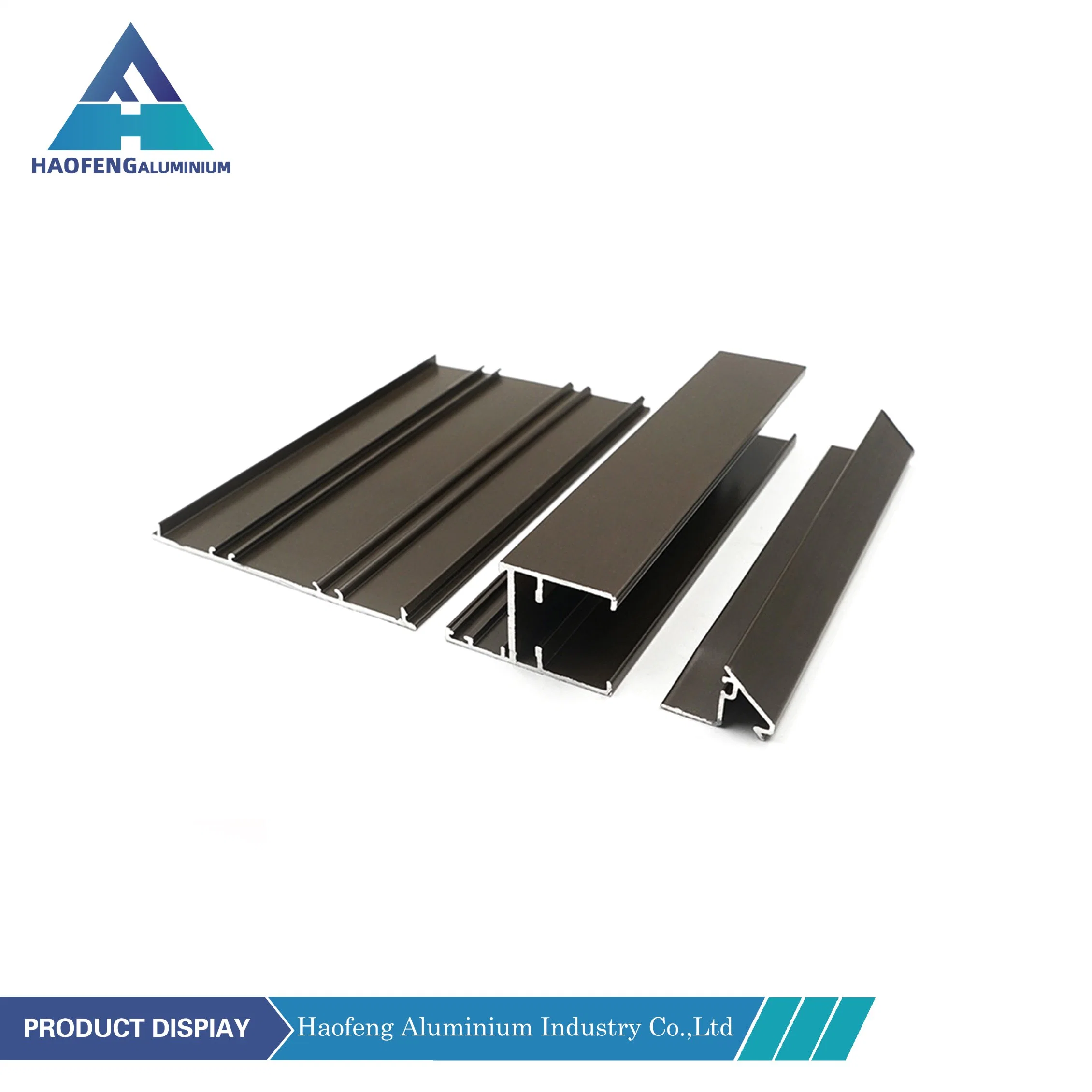 Ventanas de aluminio extrusionado OEM Perfil con aleación de aluminio 6063