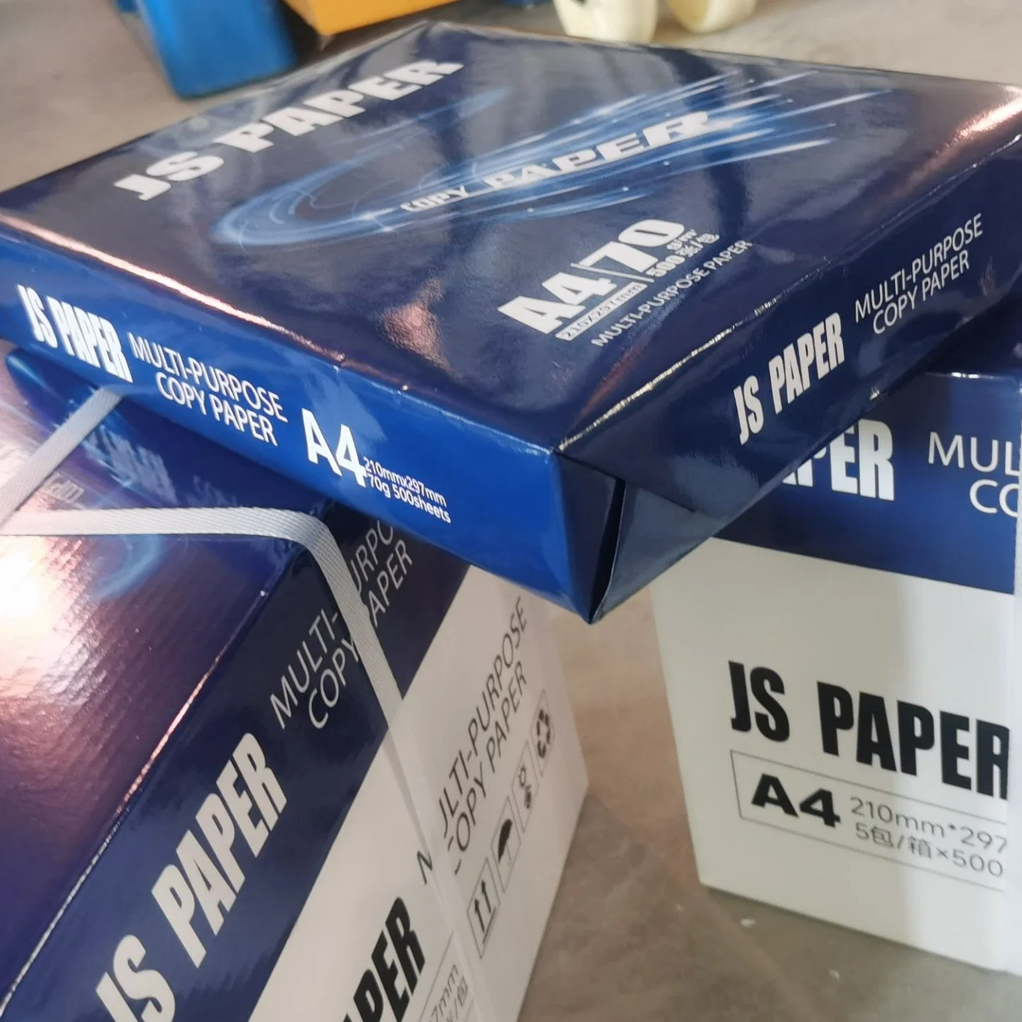 Papel tamanho A4 de fábrica, de 70 g, 80 g, papel A4, cópia Papel escritório