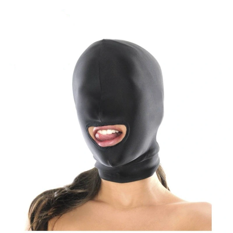 Sexy Flirtation Sm Toy Black Mouth Plug Mask