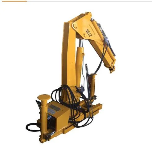 Small Lift Portable Mini Winch Electric Hydraulic Truck Pickup Crane for Sales