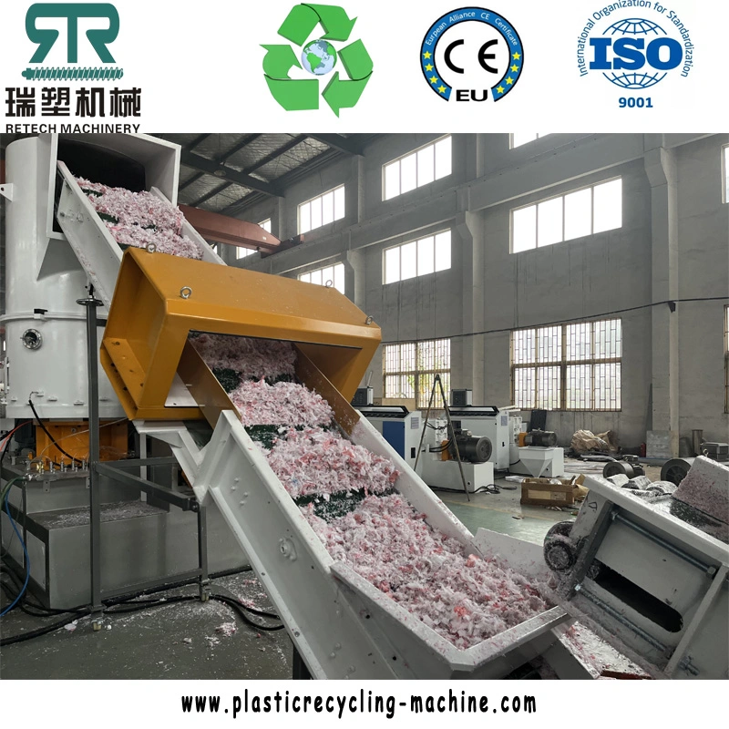 Waste Plastic XPS EPS EPE Foam Sheet Recycling Noodle Cut Strand Pelletzing Line Price