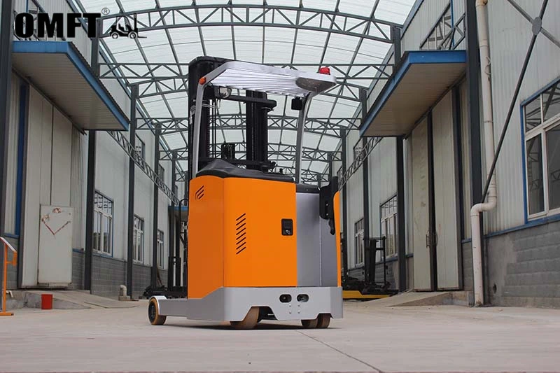 1500kg--3000kg Rated Load Capacity Electric Reach Truck Forklift From Omft