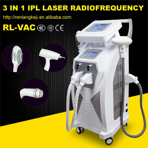 Beauty Equipment Multifunctional 3 in 1 Elight Laser IPL Hair Removal RF Machine