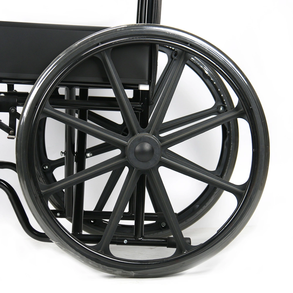 Folding Customized Brother Medical Steel Powder Coating Lightweight Hospital Wheelchair