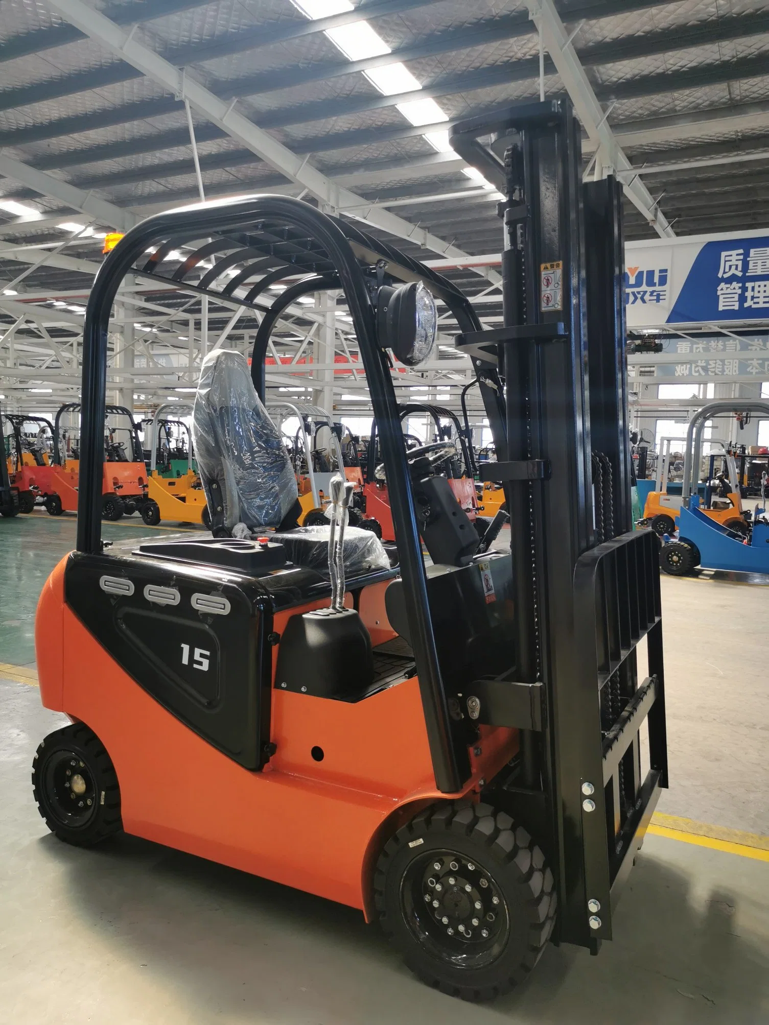 Electric Forklift DC Motor or AC Motor Is Optional 1~3 Tons