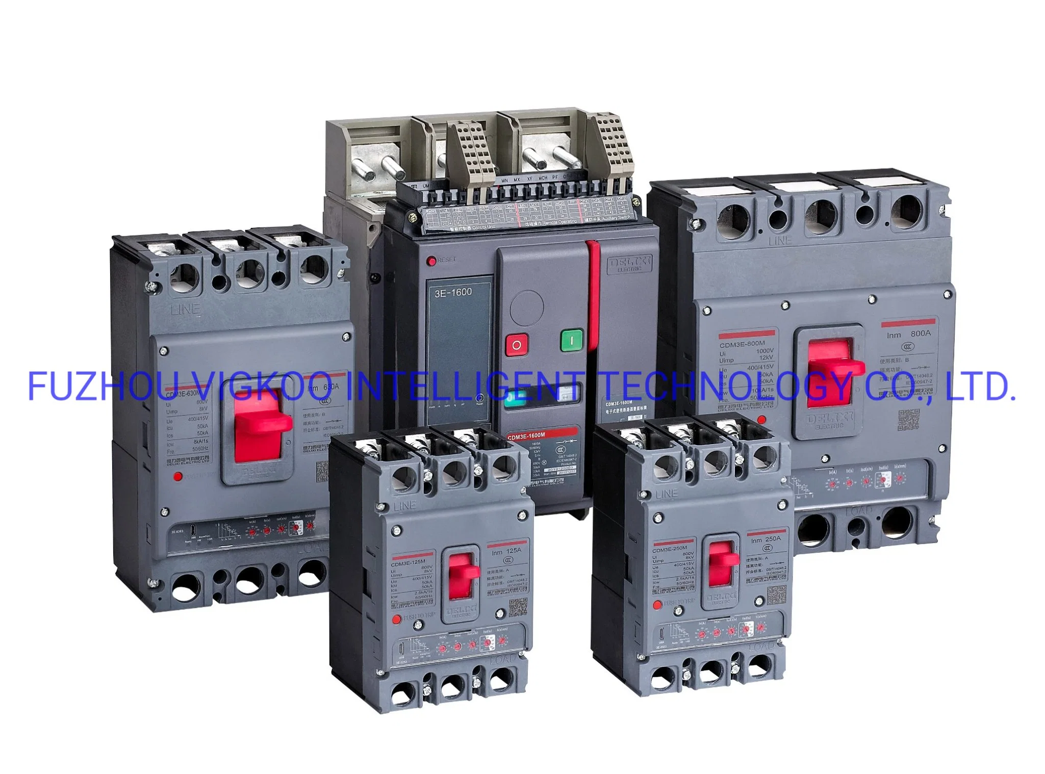 High quality/High cost performance  Delixi Circuit Breakers Delixi Industrial Electrical Circuit Breakers Cdm6I-100L/4200A 63A