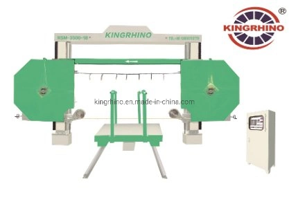 PLC Diamond Wire Saw Cutting Machine Mono Wire Splitting Quarry Stone Block