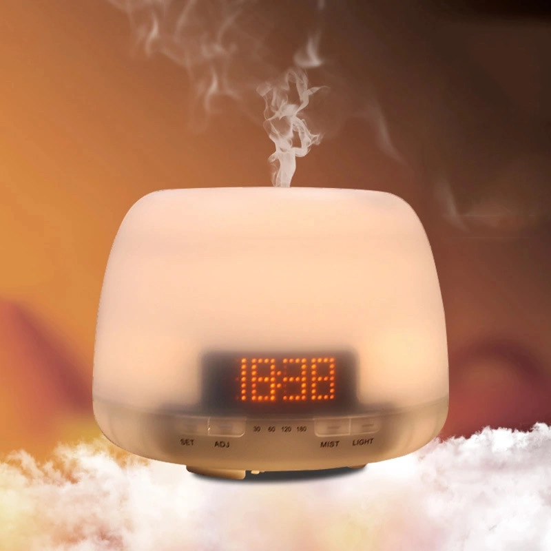 Essential Oil Diffuser Mist Air Humidifiers with LED Clock Screen Esg10424