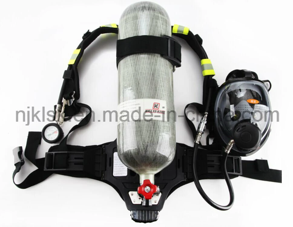 Ce Certified En137 Standard Firefighter Use 6.8L 9L Scba