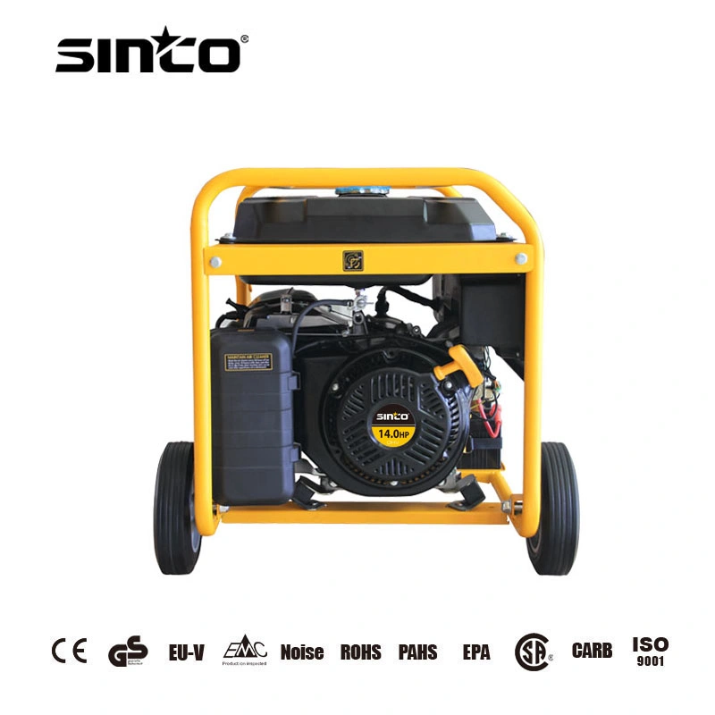 2.6kw 3.0kw Low Noise Single Phase Portable Electric Start Gas Petrol Oil Gasoline Generator