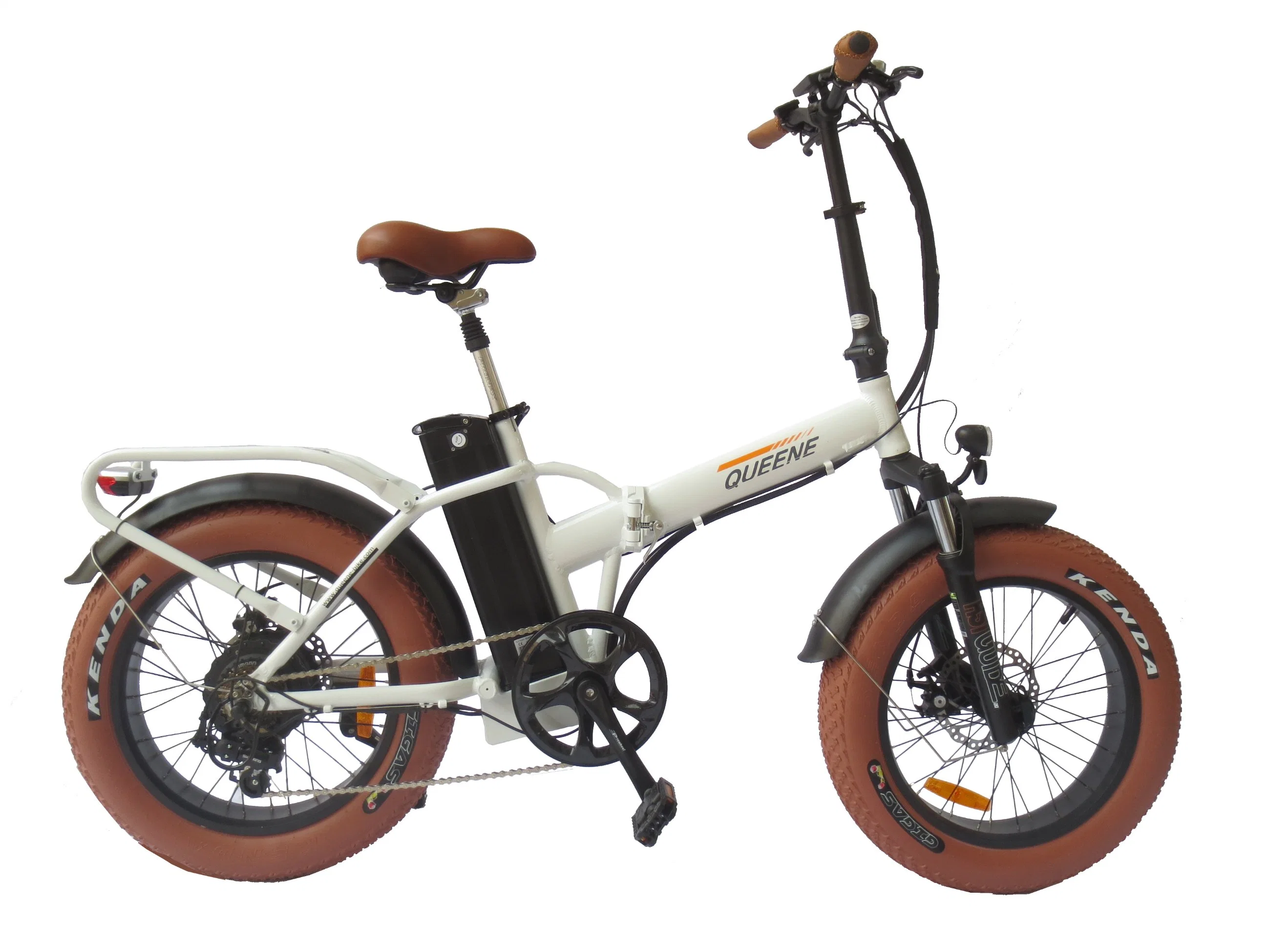 Queene 20 Inch Folding Lithium Battery Snow Bike 7-Speed Fat Tire E-Bike Mini Bicycle Customized Wholesale/Supplier Changeable Bike