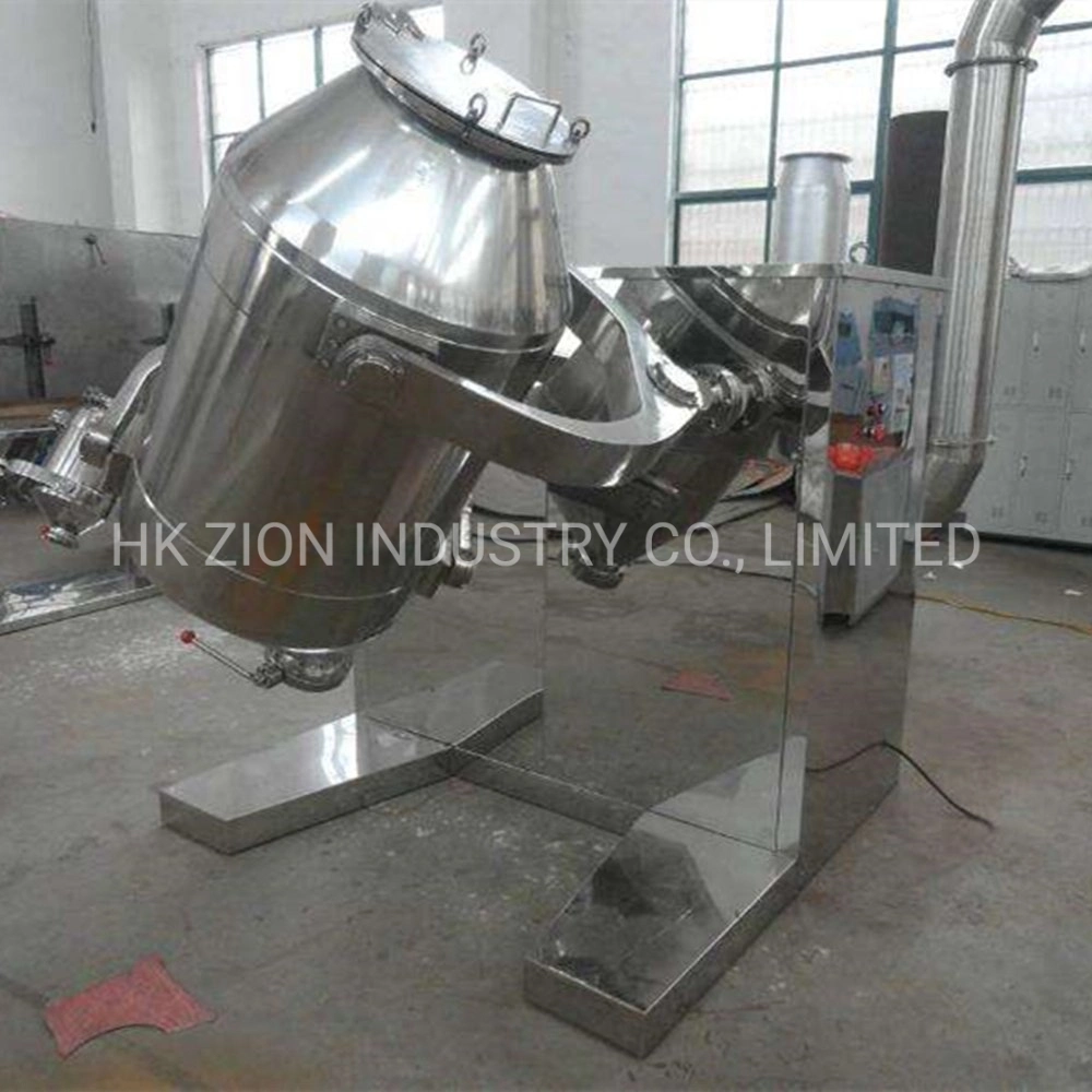 Three Dimensional 3D Dry Powder Mixer Food Metallurgy Industry Powder Chemical Pharmaceutical Mixing Machine 3D Uniform Mixer Machine