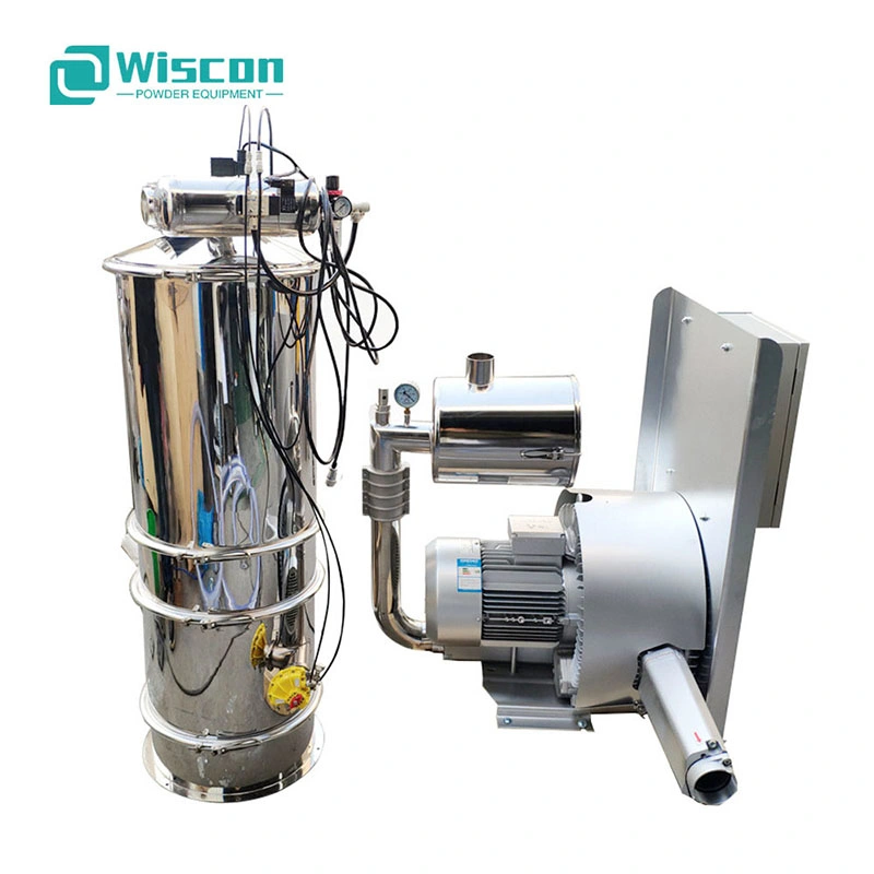 Food Stainless Steel Industrial Pneumatic Air Vacuum Powder Automatic Conveyor Equipment