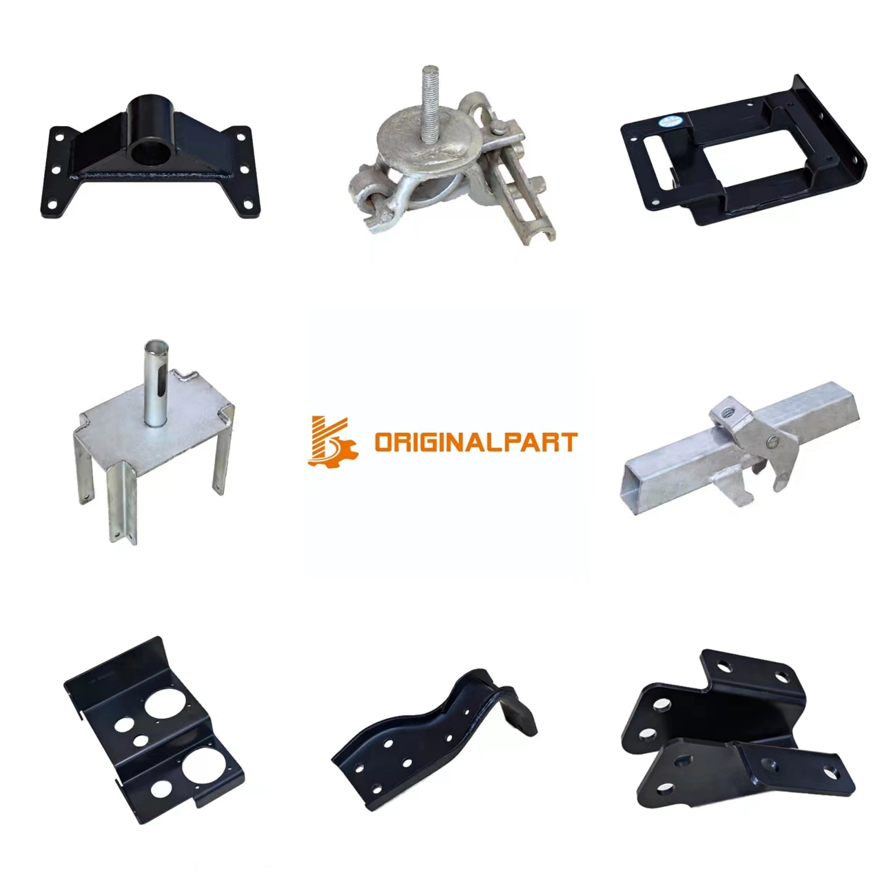 Customizable Automobile Component Automobile Components Forgings Parts CNC Machine Forging Parts Combination Switch Bracket of Trucks and Trailers Stamping