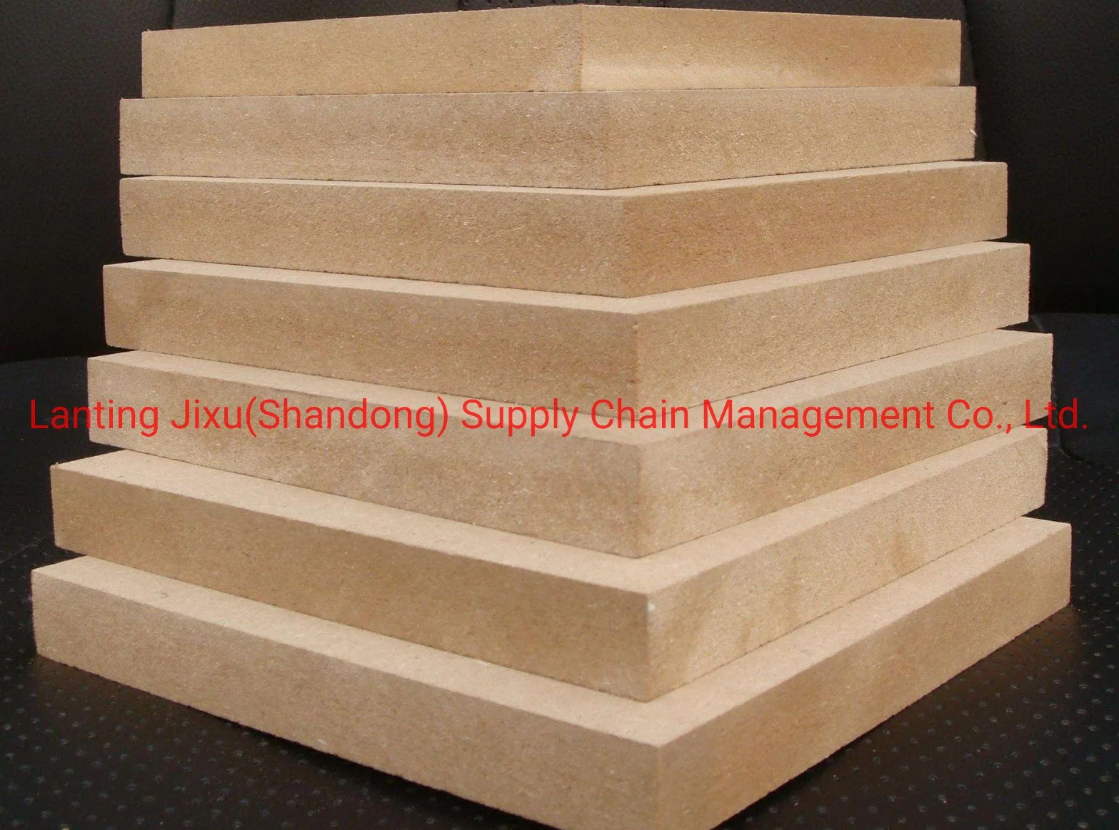 Wood Fiber Material Plain/Raw MDF/HDF Board 1220*2440mm