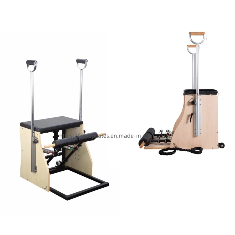 Équipement de yoga Pilates Reformer Chaise Wunda de haute qualité.