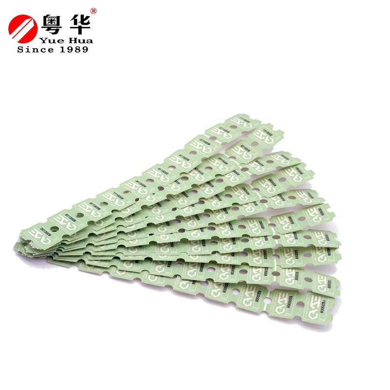 Factory Price Wholesale/Supplier OEM Amusement Parts Bar Code Ticket Arcade Tickets 180g Lottery for Arcade Machine