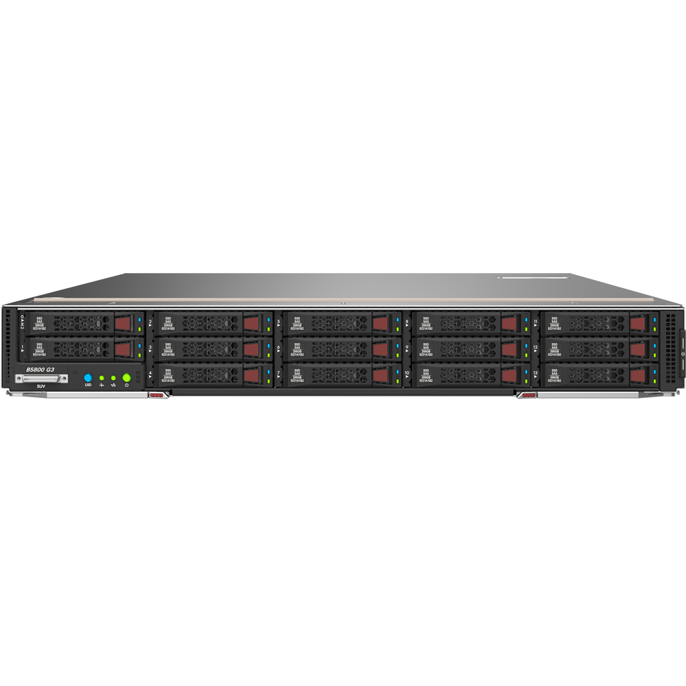 Brand New Customizable H3c Uniserver B5800 G3 2-Way Full-Width Blade Server 88 Ras Features in Stock