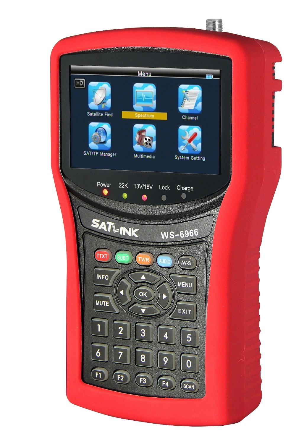 DVB-S/S2 HD-Satellitenfinder