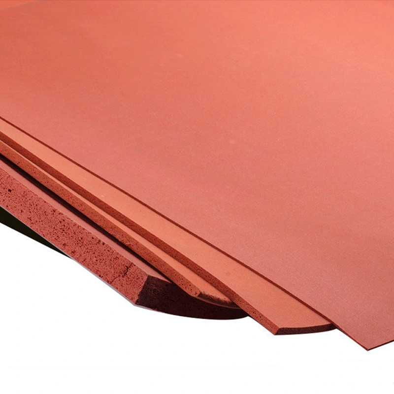 Aging Resistance NBR Sponge Rubber Sheet SBR Rubber Mat Tiles for Shock Absorption Place