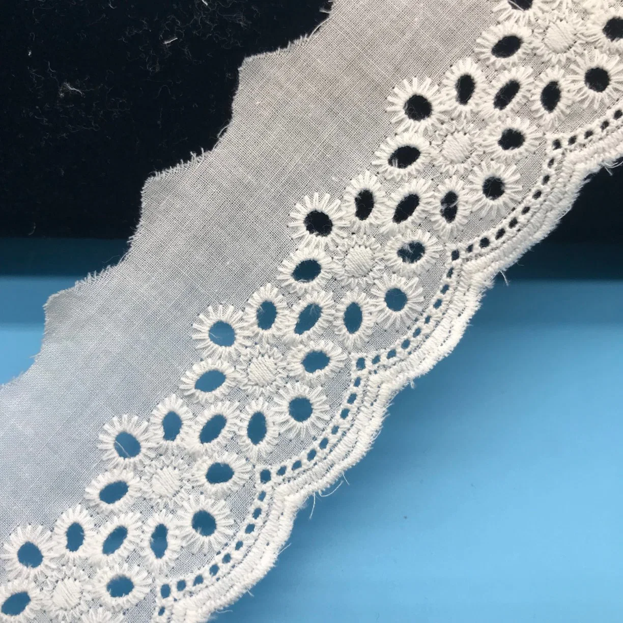 Fashion Accessories Fast Delivery	Embroidery OEM/ODM Fabric Tc Embroidery Garment Customized Lace Trimming