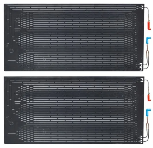 Deakonet C1 PRO--84kw bomba de calor de ar para água comercial de fonte dupla Evi com trocador de calor do painel solar