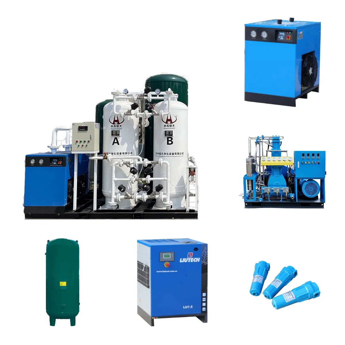 Industrial Nitrogen Purity 99.99% System Equipment Machine Price N2 Gas Psa Nitrogen Generator